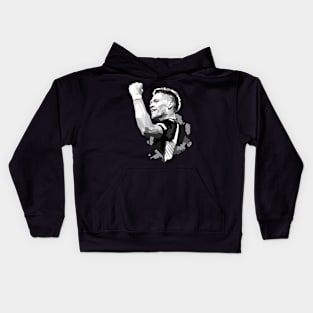 Scott McTominay Greyscale fan art Kids Hoodie